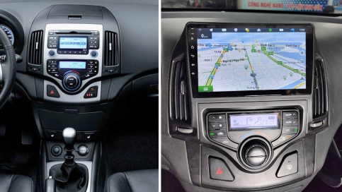 Màn hình DVD Android xe Hyundai i30, i30cw 2007 - 2011 | Vitech 